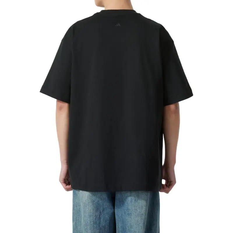 Adidas BASKETBALL SS25 T Shirt Unisex Black-1