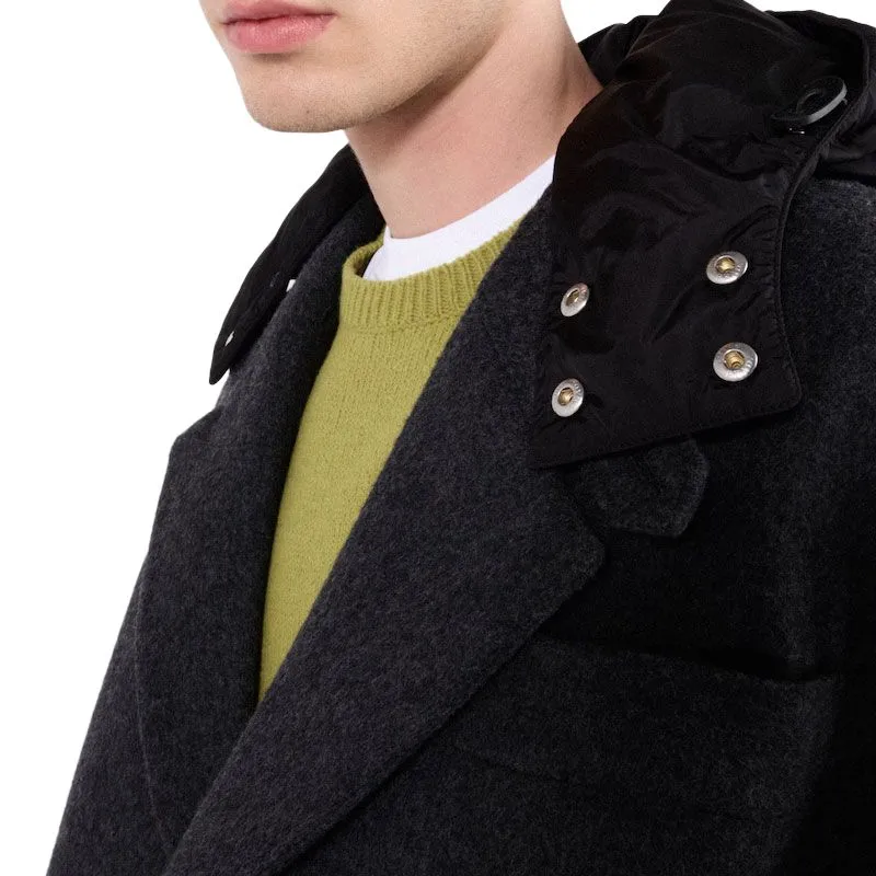 PRADA Wool Down Jacket-4