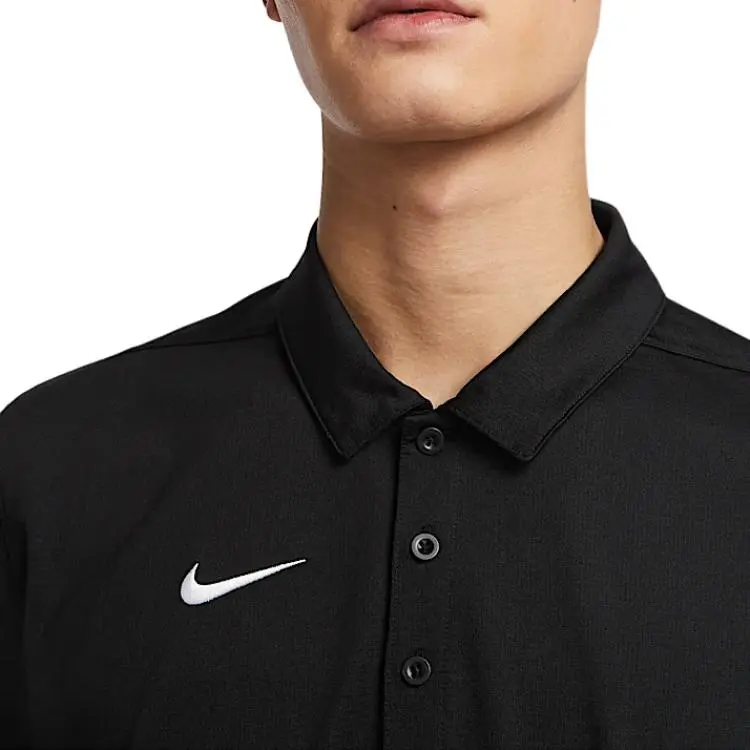 Nike Dri Fit Polo Shirt Men's Black-3