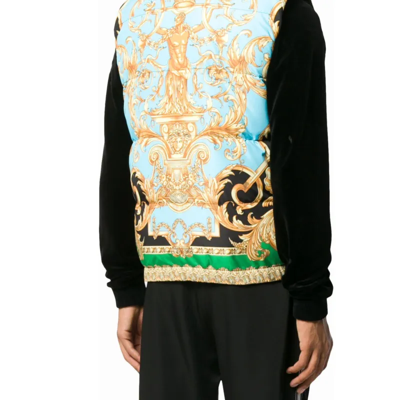 VERSACE Vests Men Black-5