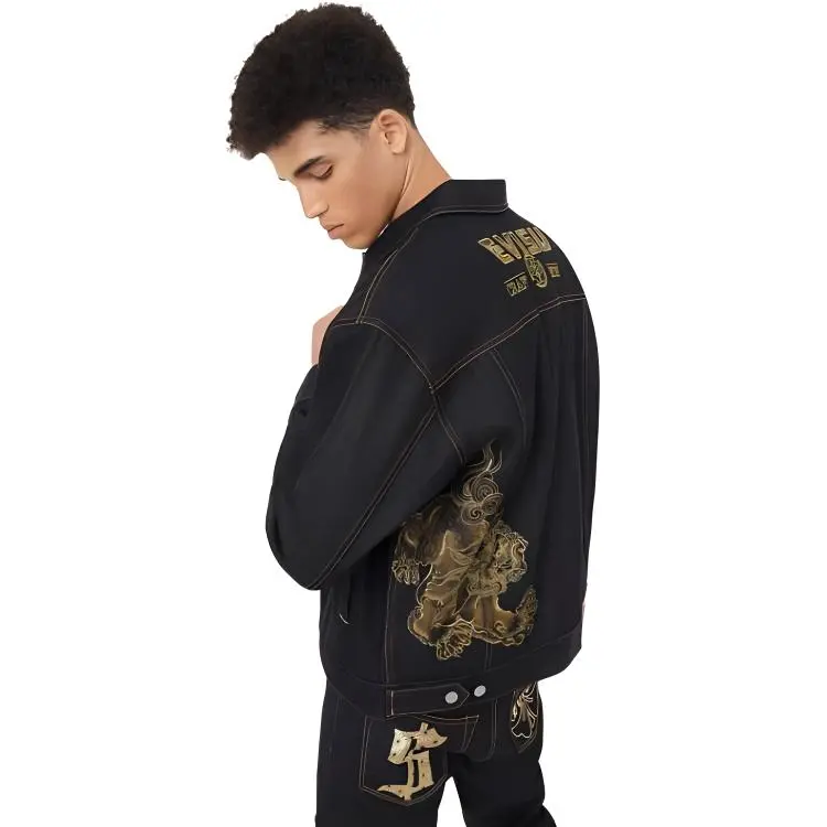 EVISU Denim Jackets Men-3