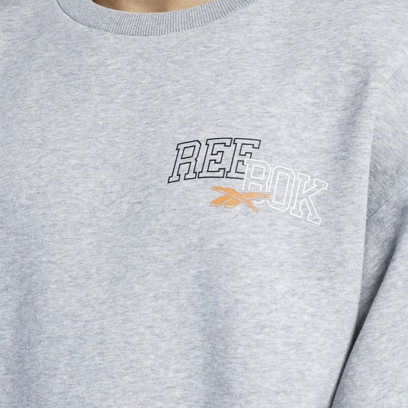 Reebok Sweatshirts Unisex Gray-5