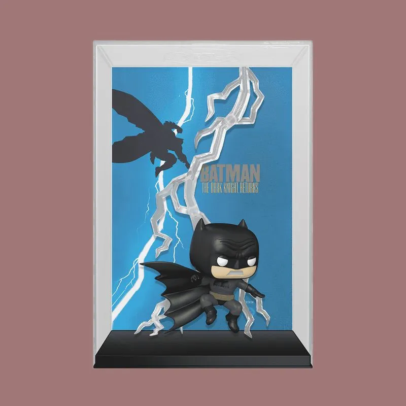 Funko DC NEW Pop! Comic Cover Comic Batman  The Dark Knight Returns GLOW Chibi Figures-3