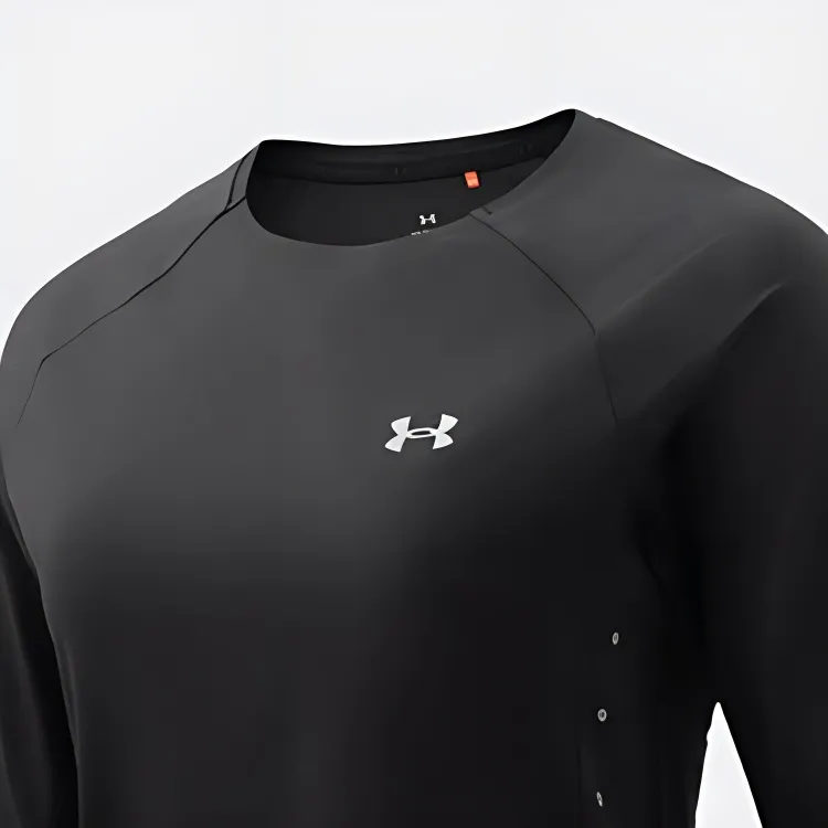 Under Armour Raglan Sleeve T Shirt Women's Twilight Black Color-2