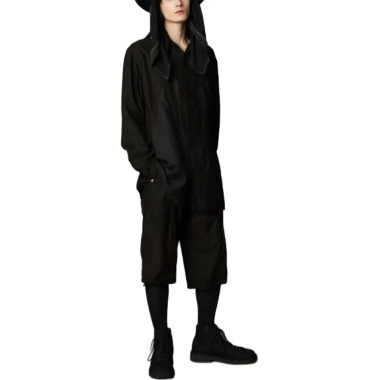 Yohji Yamamoto Ground Y SS25 Casual Shorts Unisex Black-5