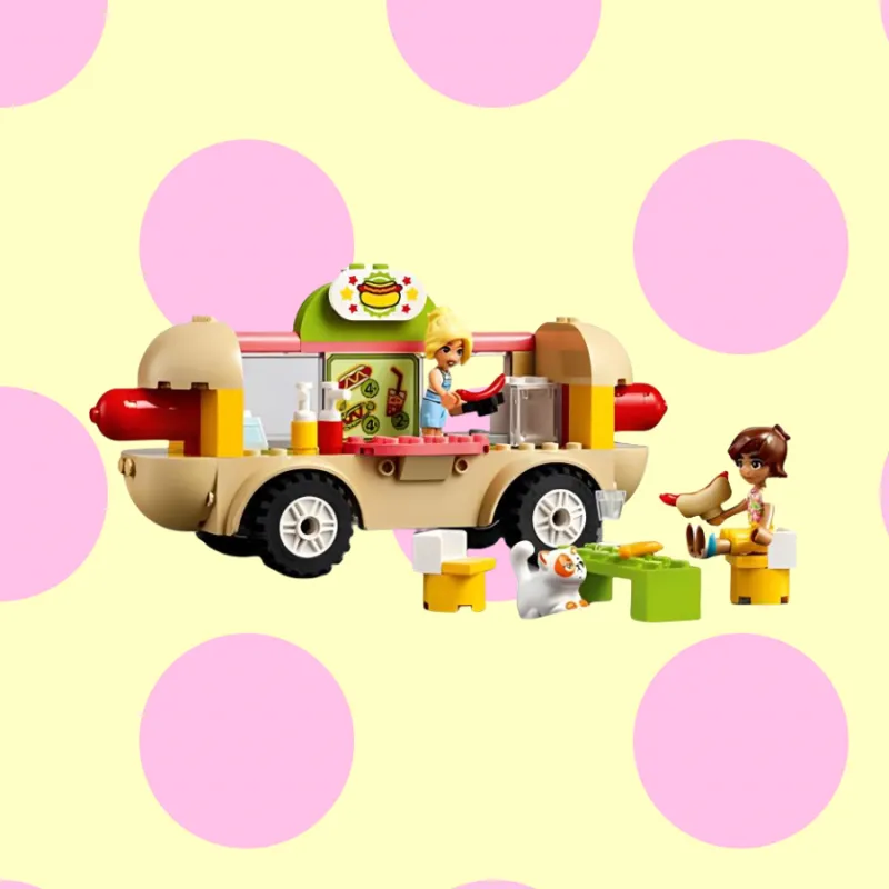 LEGO Hot Dog Food Truck Building Blocks 42633-3