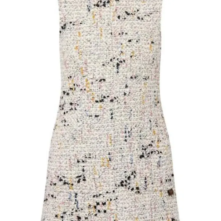 LOUIS VUITTON Bouclette Tweed A line Dress-2