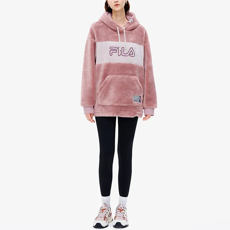 FILA x MIHARA YASUHIRO Sweatshirt Women's Light Purple Red-4