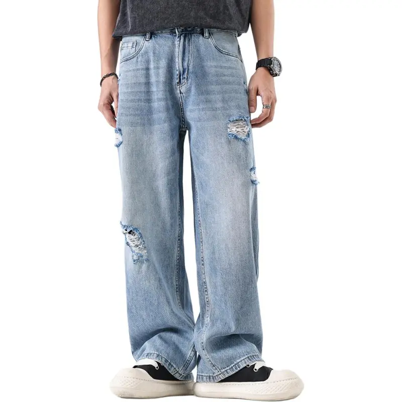 VALKOMM Jeans Unisex Light Blue-1
