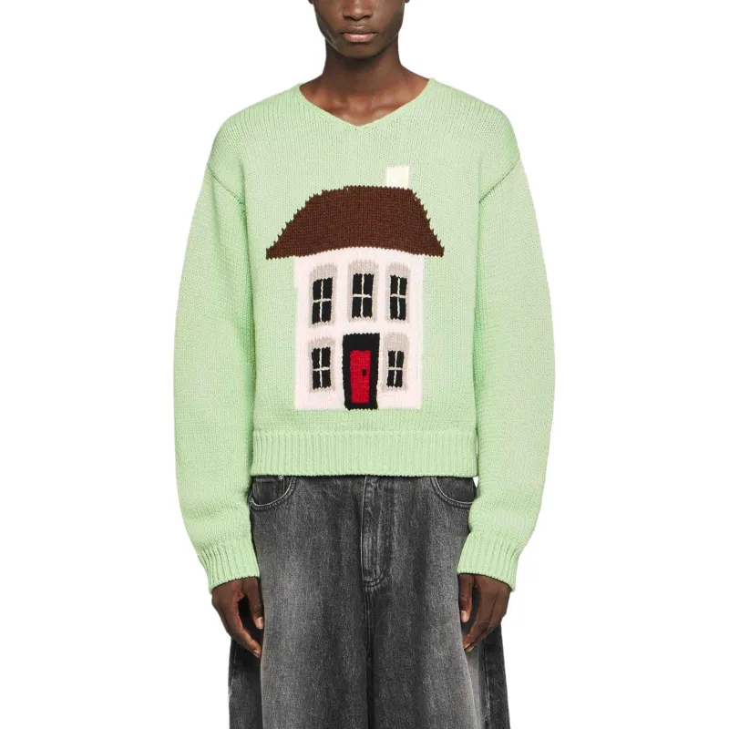 JW Anderson Graphic Intarsia Knit Jumper-3