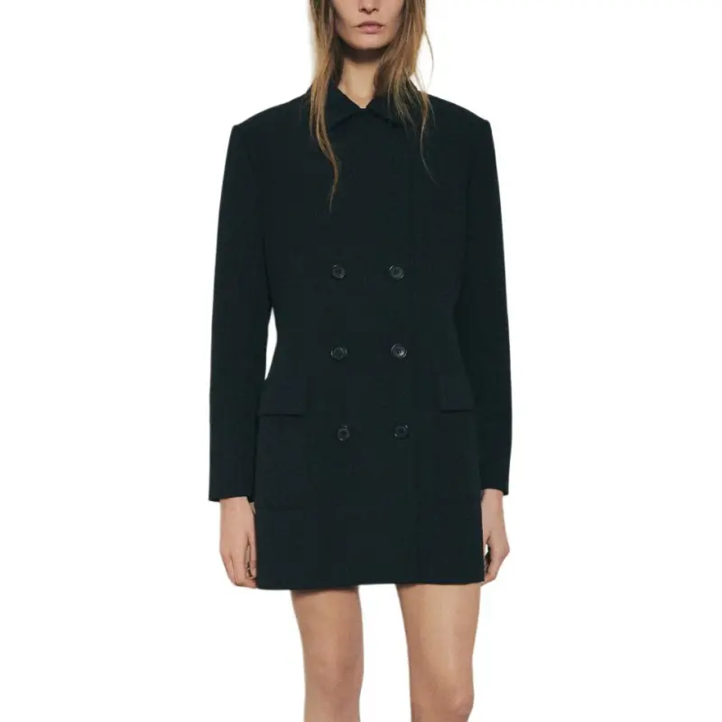 ZARA ZW Series Coats Women's Black-2