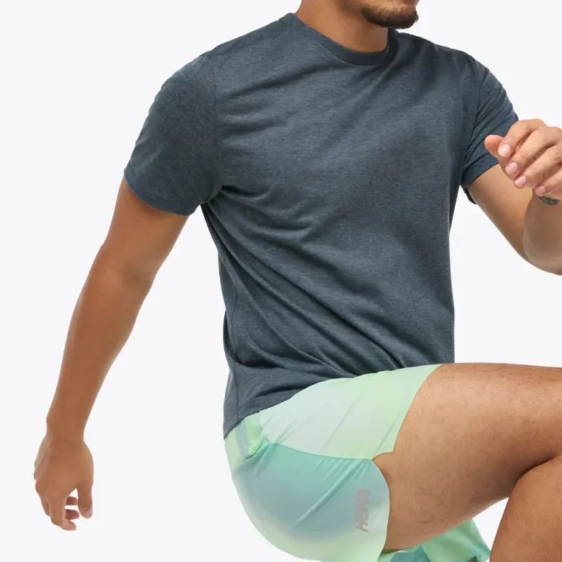 HOKA ONE ONE SS25 T Shirt Men's Collegiate Blue-5