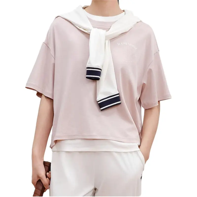 Le Coq Sportif T Shirts Women's-2