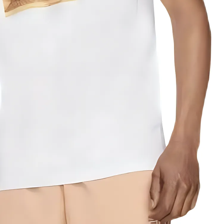 Nike T Shirts Men White-3