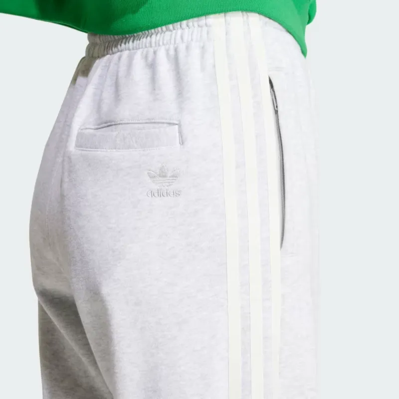 Adidas Originals Vrct Pants Knitted Sports Pants Women's Gray-4