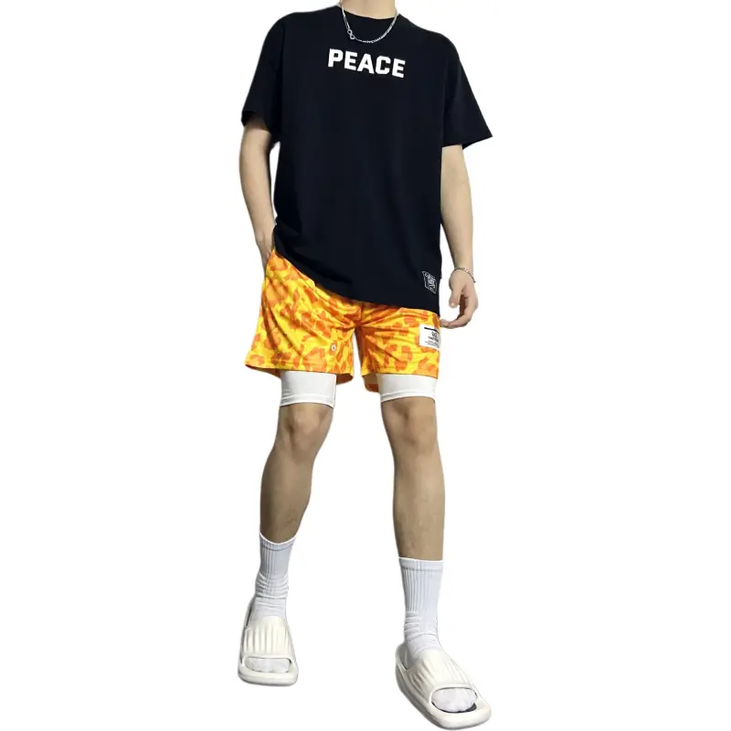 AMBER LIGHT Sports Shorts Unisex-11