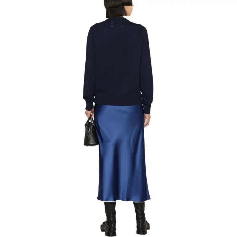 Maison Margiela Crewneck Long Sleeved Knitted Jumper-1