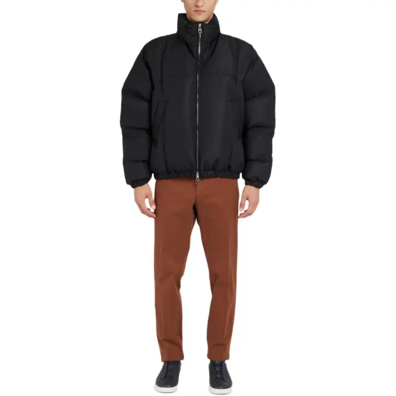 Alexander McQueen Long Sleeved Zipped Padded Jacket-6