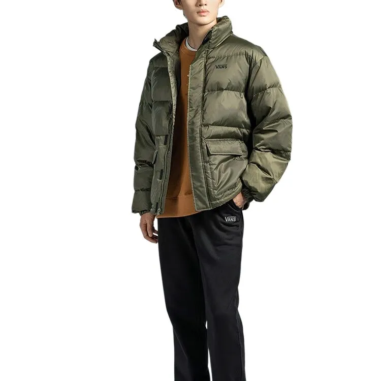 Vans Jackets Coats Unisex Army Green-2