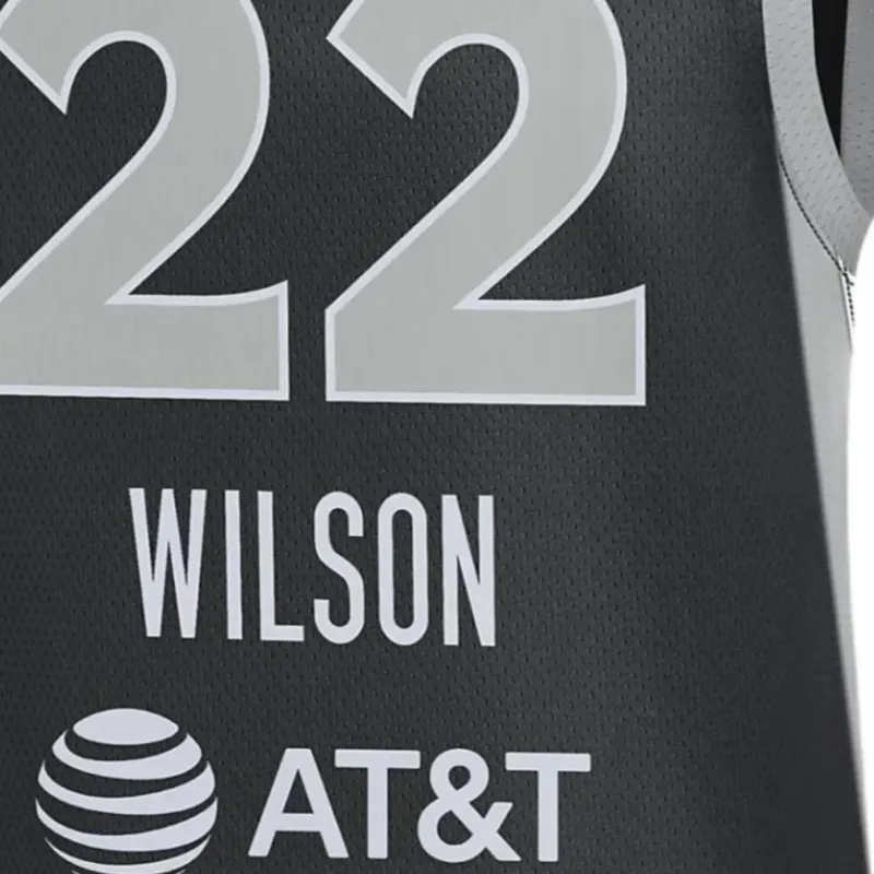 Nike A'ja Wilson Las Vegas Aces 2023 Nike Dri FIT Wnba Victory Jersey-3