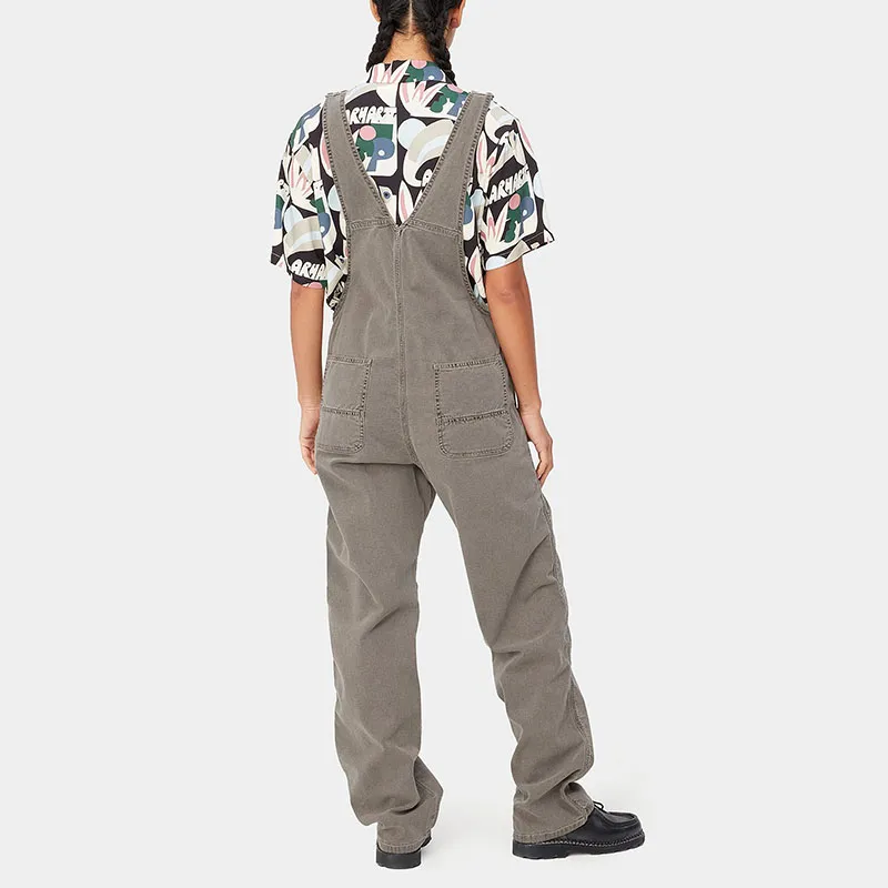 Carhartt WIP Detour Editorial Series Overalls Women's Gray-3