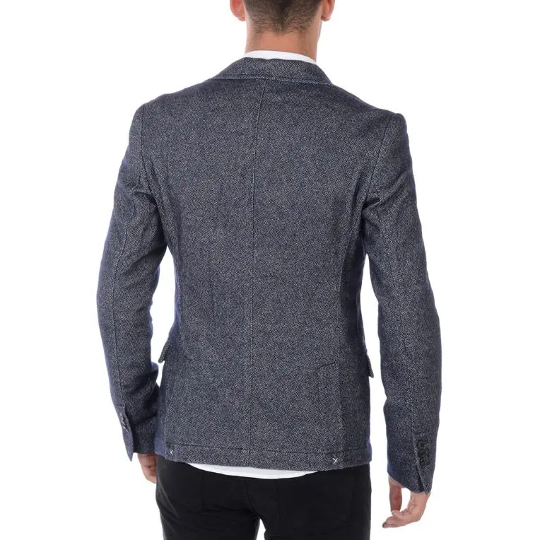 TRUSSARDI Business Suits Coats Men's Blue-1