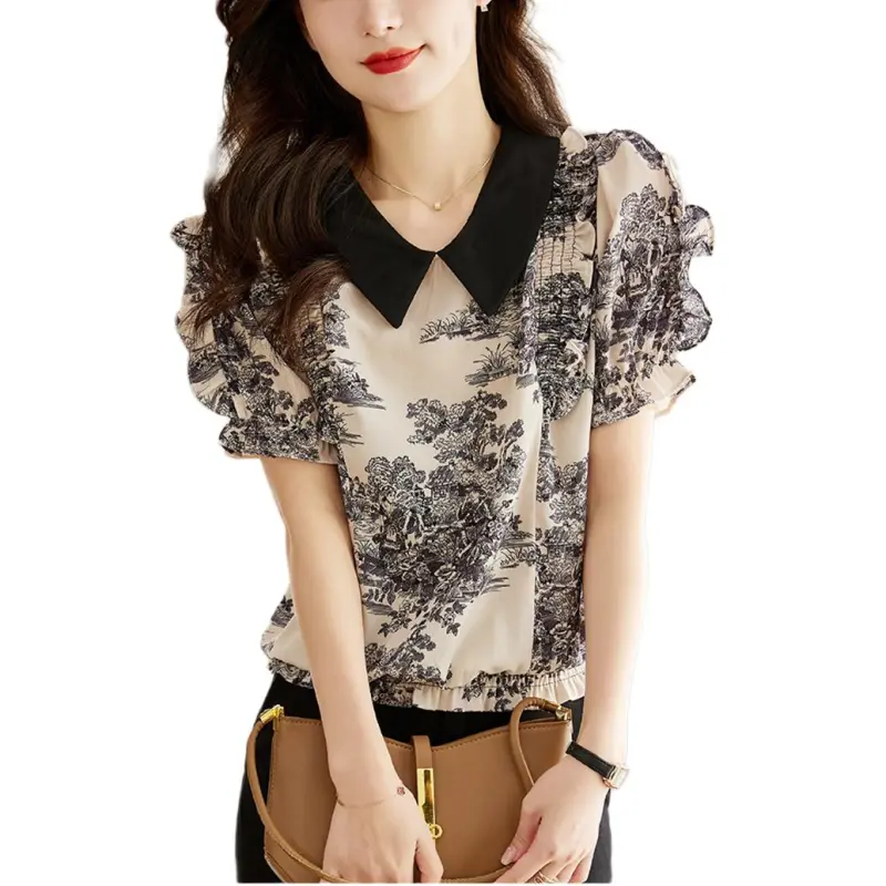Mu Xiao Xin Shirts Women's Image Color-1