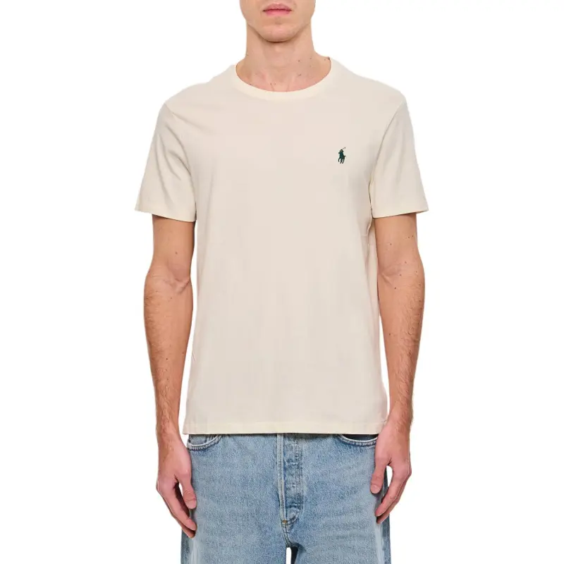 Polo Ralph Lauren Logo Embroidered Crewneck T Shirt-2
