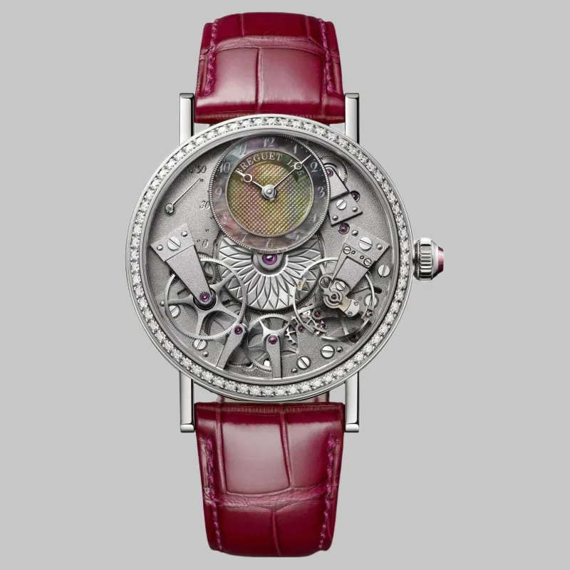 BREGUET TRADITION Automatic Mechanical Movement Women's Watch 37mm Silver Dial-1