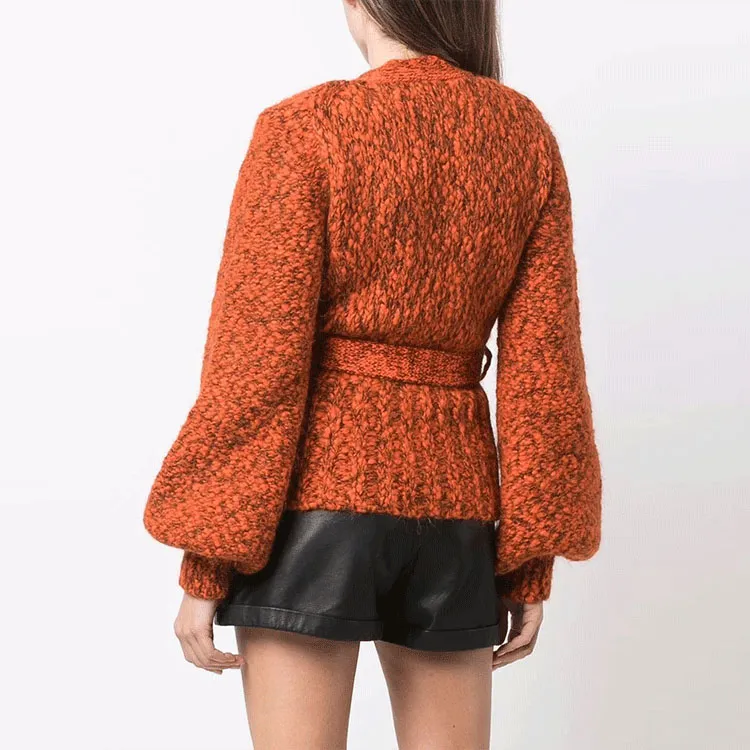 GANNI Sweaters Women's Orange-2