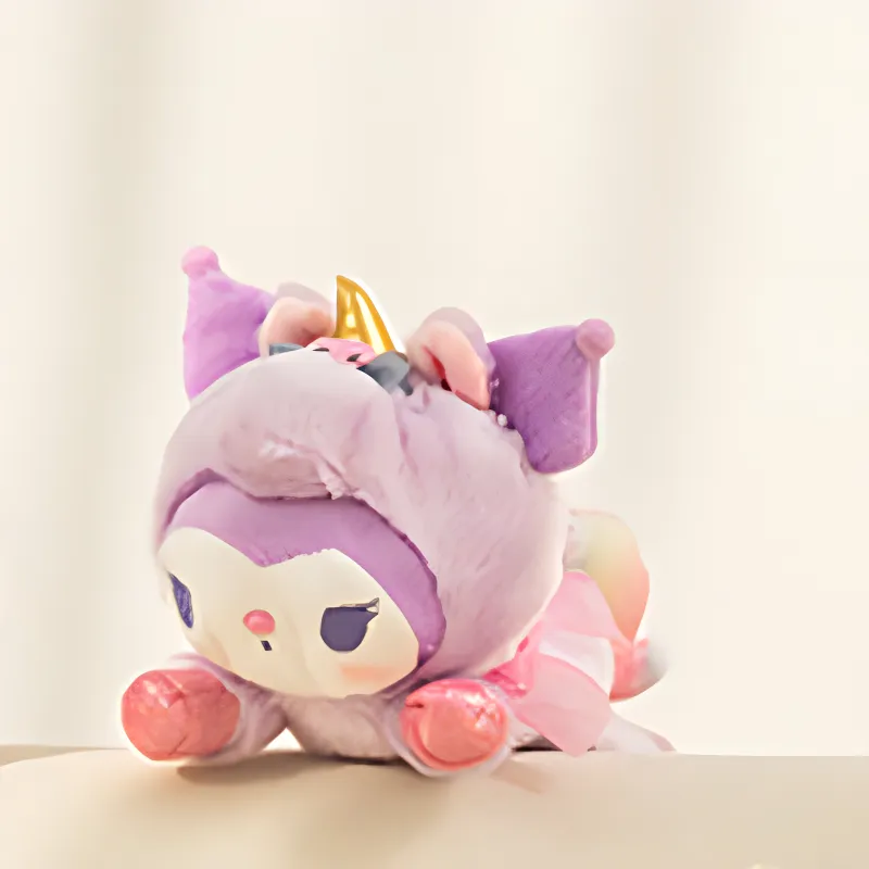 Sanrio Kuromi Unicorn Party Dolls Plush Doll 15.5cm High-1