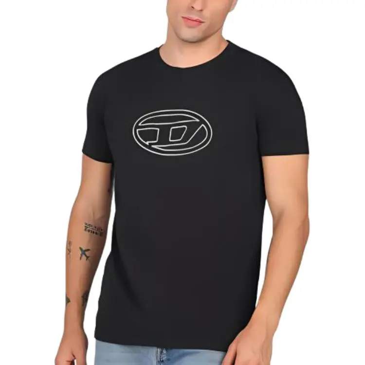 DIESEL SS22 T Shirt Men's Black-2