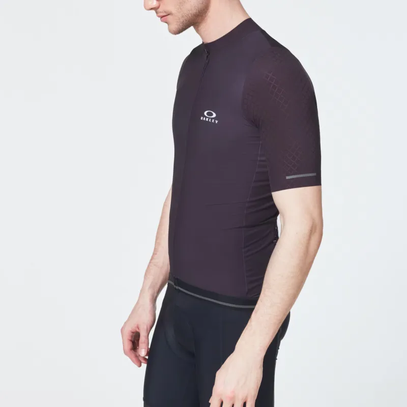 Oakley Aero Jersey 2.0 Cycling Clothing Men's Black-3
