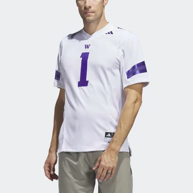Adidas Free Shipping With AdiClub Washington Football Off-Field Away Jersey-2