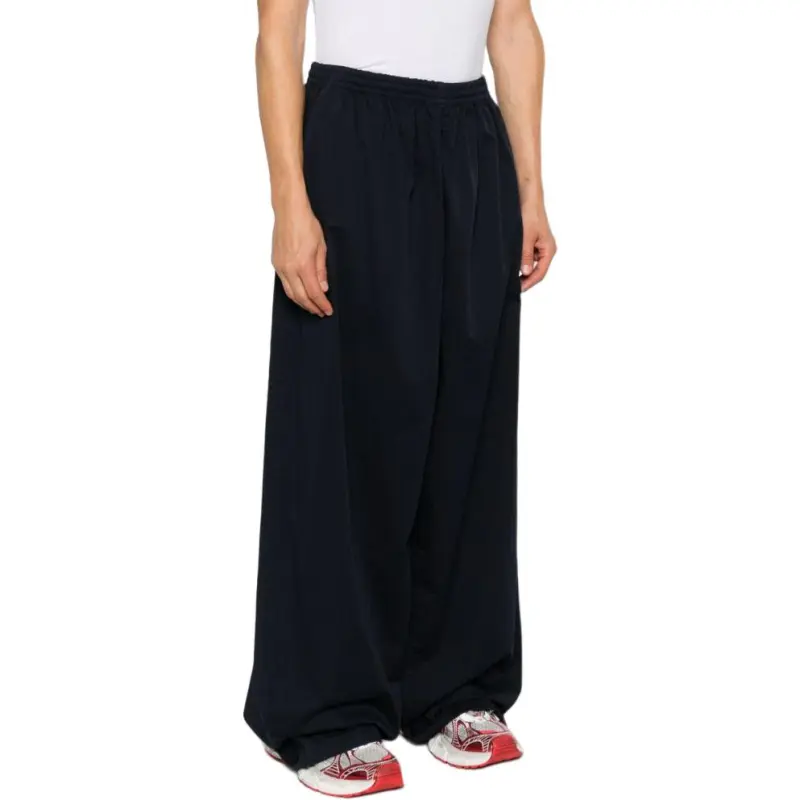 Balenciaga Logo Patch Baggy Pants-4