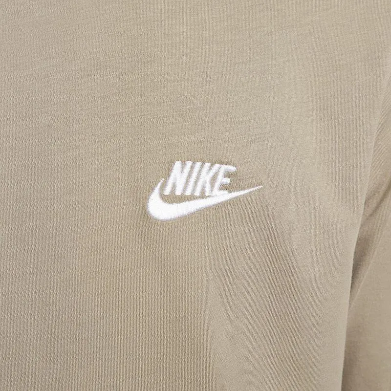 Nike Sportswear Club T Shirt Men's Khaki-3