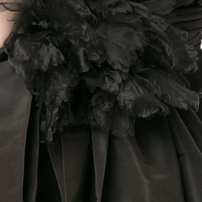 GUCCI SS22 Evening Dress Women's Black-4