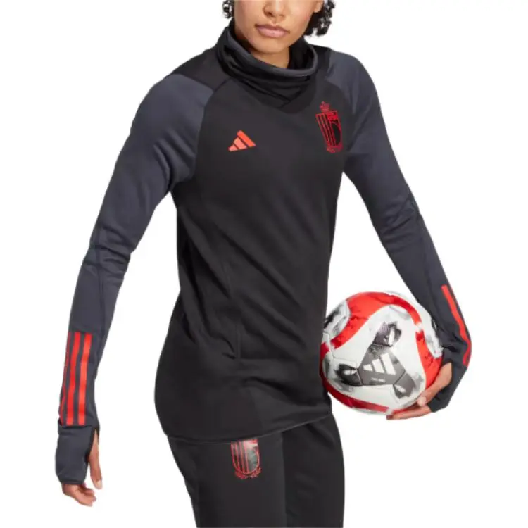 Adidas BelgiumCold.Rdy Soccer Jerseys Women's Black-2