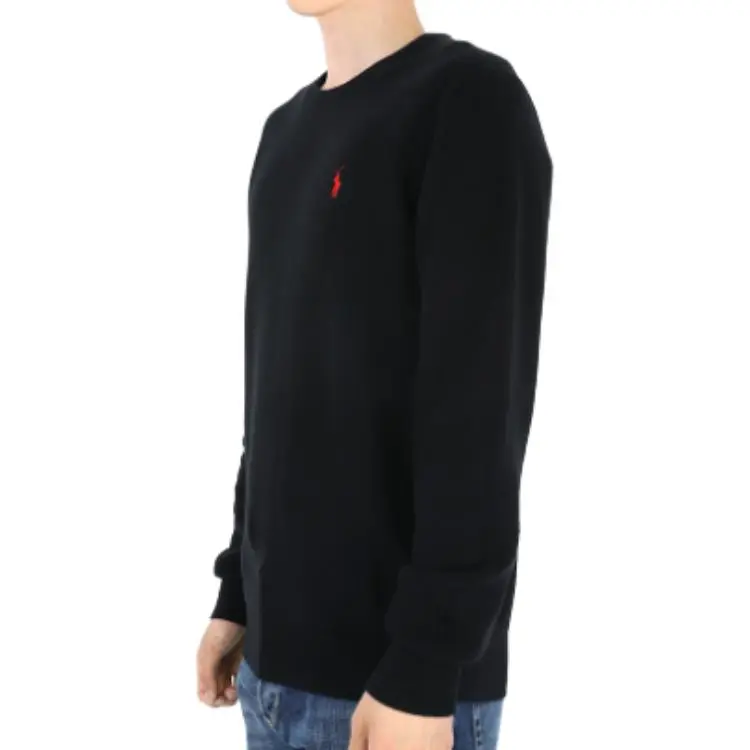Polo Ralph Lauren Embroidered logo Piqué cotton Jumper-3