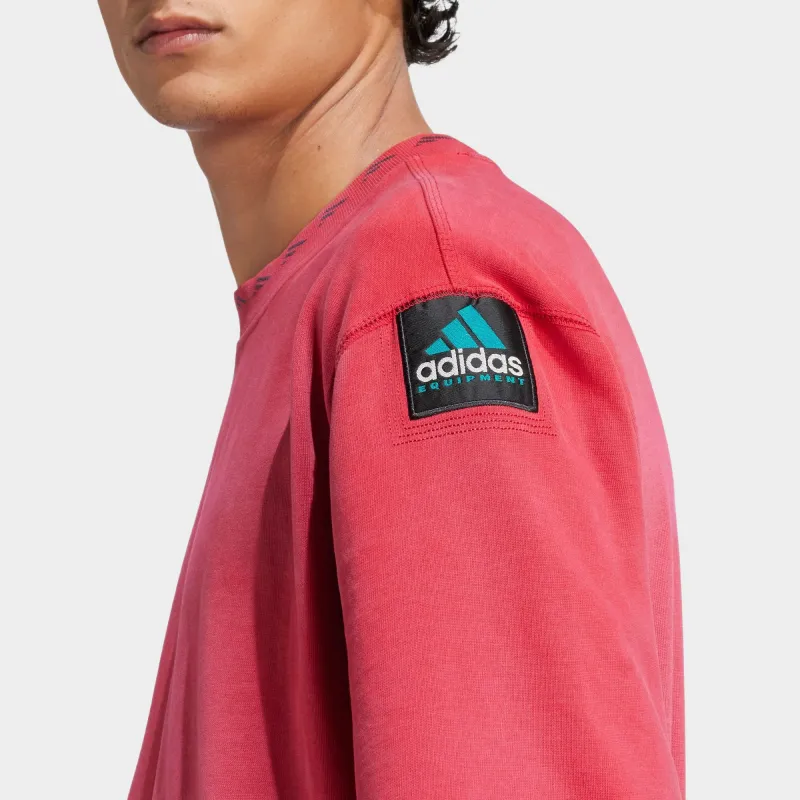 Adidas Originals EQT SS25 T Shirt Men's Red-5