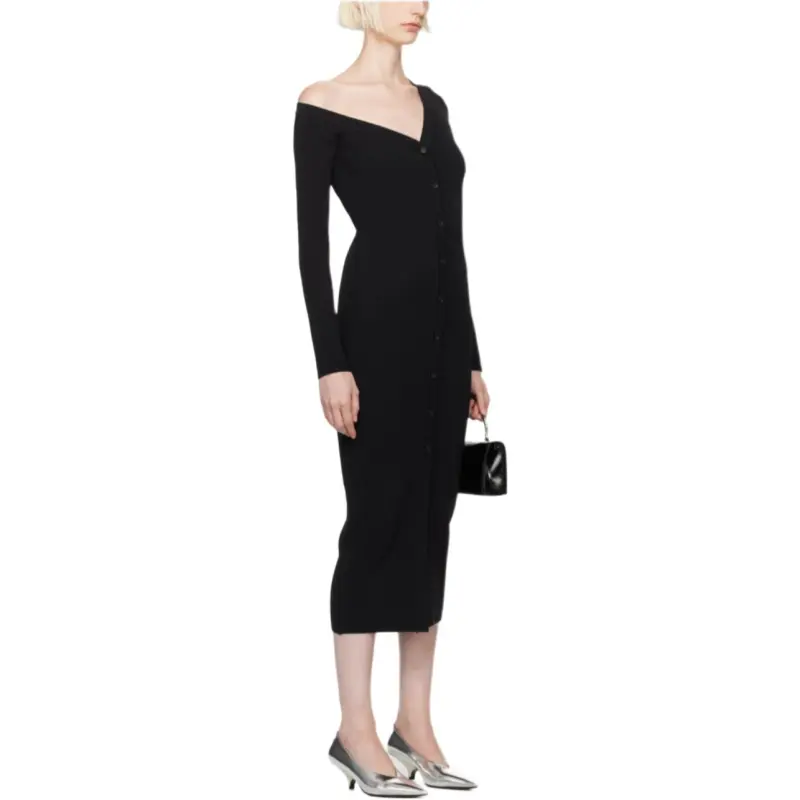 Staud Ribbed knitted Dress-2
