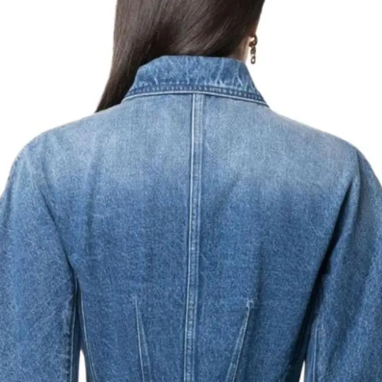 VERSACE Button Up Denim Jacket-4