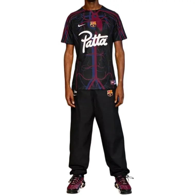 Patta X Barcelona Fc Culers Del Món Script Logo Pre Match Jersey-1
