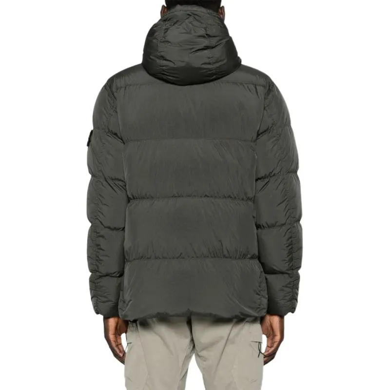STONE ISLAND Hooded Puffer Jacket-3