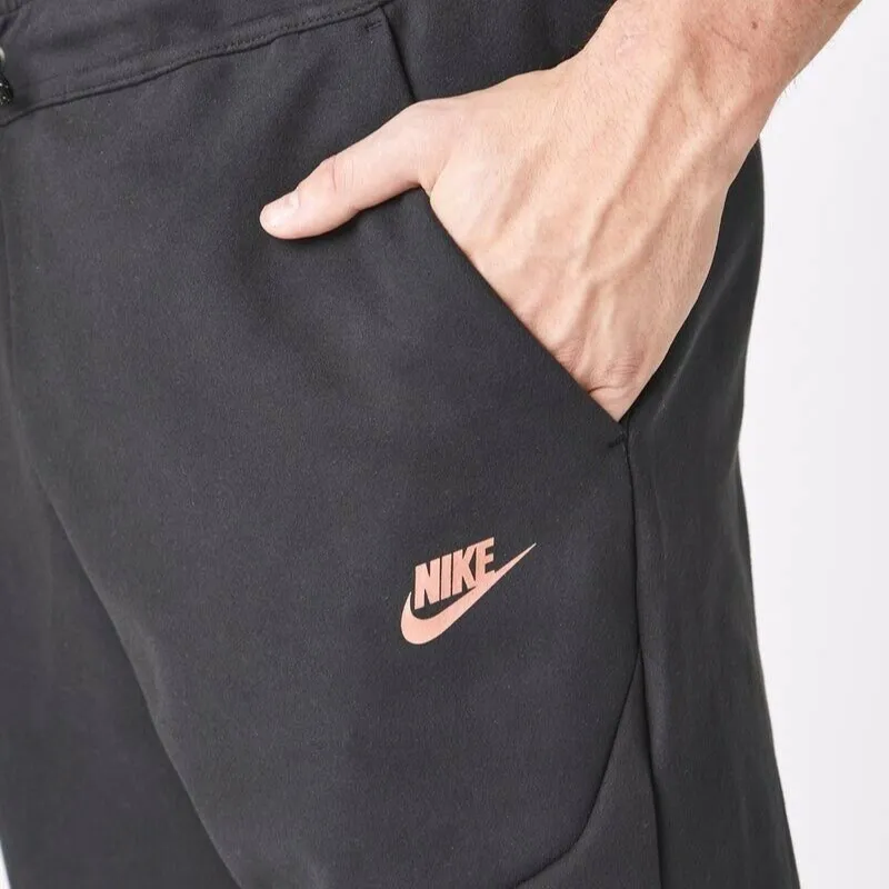 Nike Logo print Drawstring waist Track Pants-3