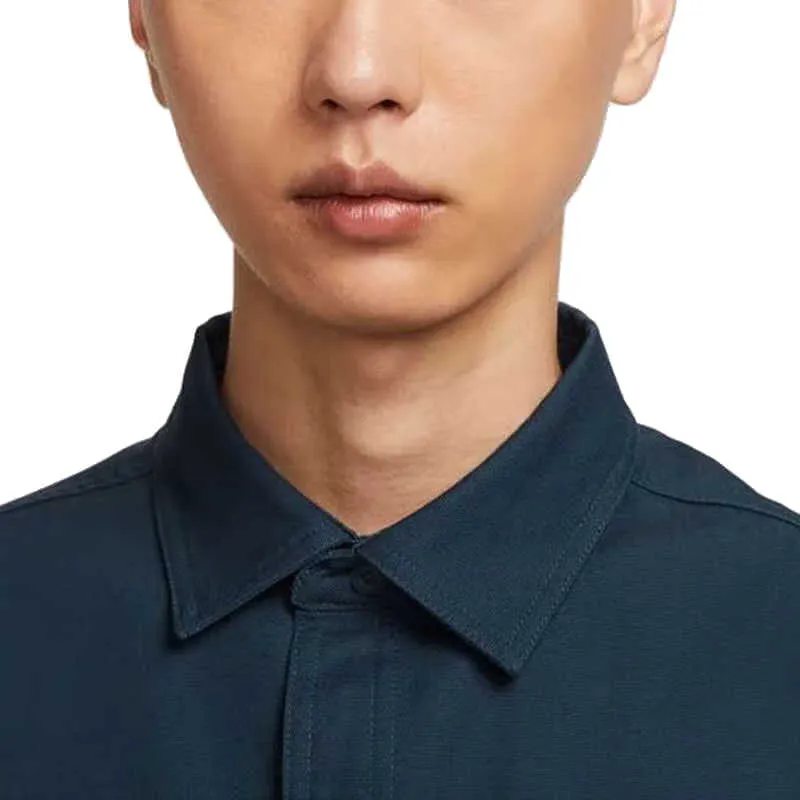 Nike Shirts Men Navy Blue-4