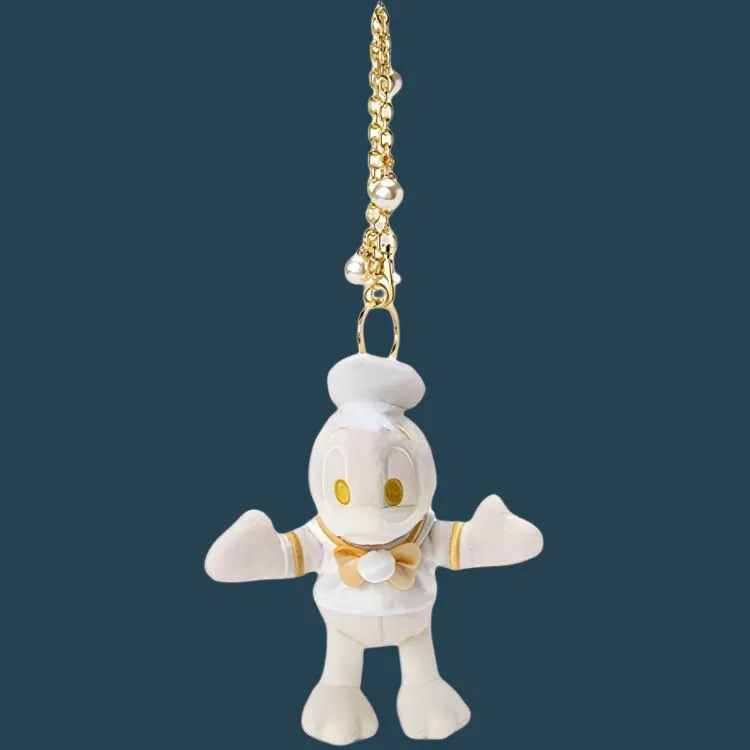 Disney Pearl Party Collection Donald Duck Pearl Party Collection Dolls Plush Pendant 18cm High-2