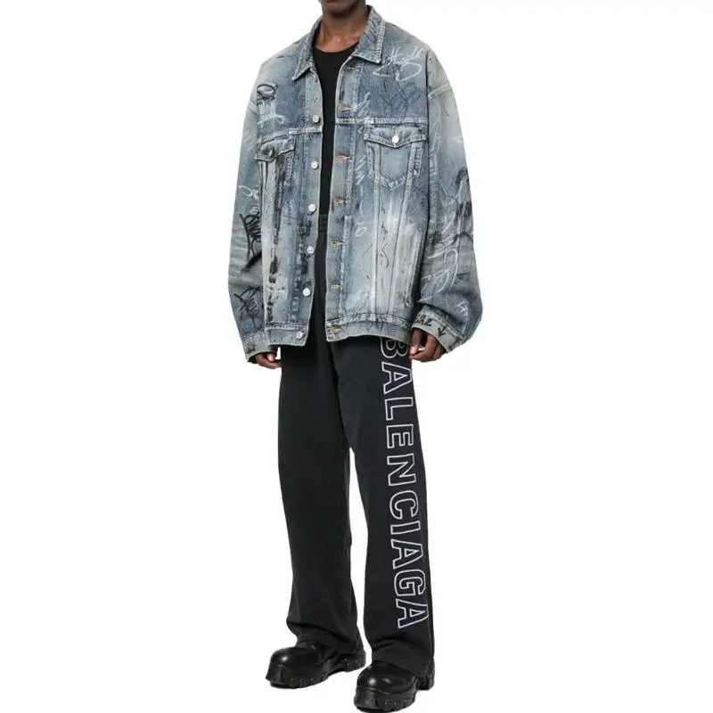 Balenciaga Casual Pants Men's Black-6