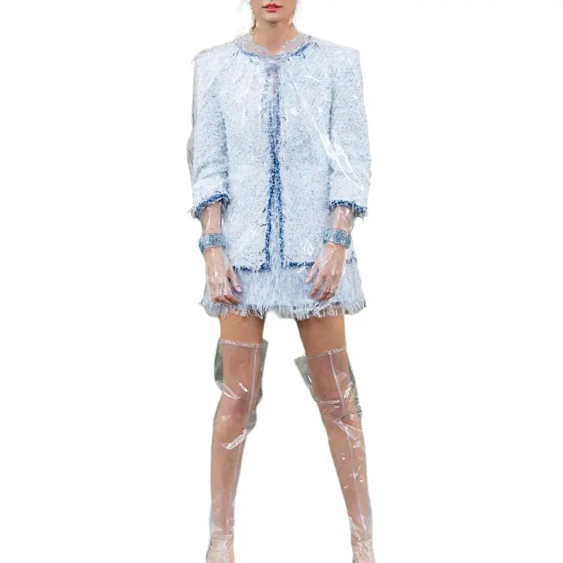 CHANEL 18 Spring Summer Jackets & Coats Women's White-1
