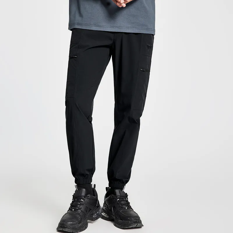 SEPTWOLVES Casual Pants Men Black-2